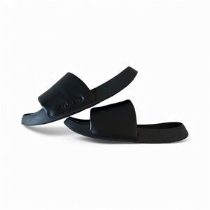 H&M Mens Black Pool Slides - Size 45